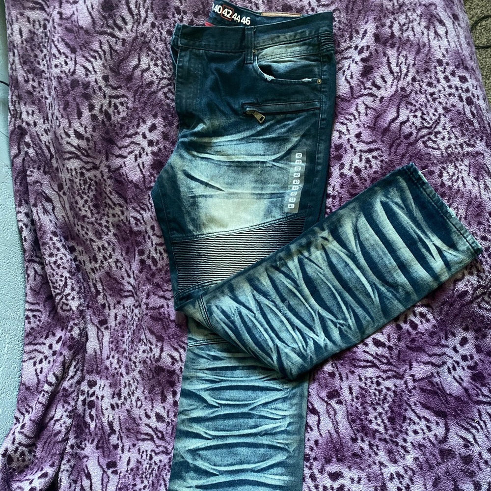 Denim house jeans